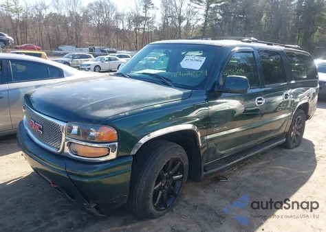 2001 GMC Yukon Xl 1500 Denali из США, поврежденный, VIN 1GKFK66U41J148136